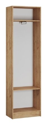 Шкаф Ямайка, крафт золотой / белый  