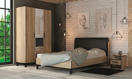 Шкаф 3х дверный Лофт   