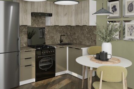 Кухонный гарнитур Альба оптима 5, 120х200 см 