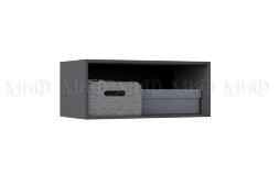 Тумба навесная №1 глубокая Оливия, мрамор глянец